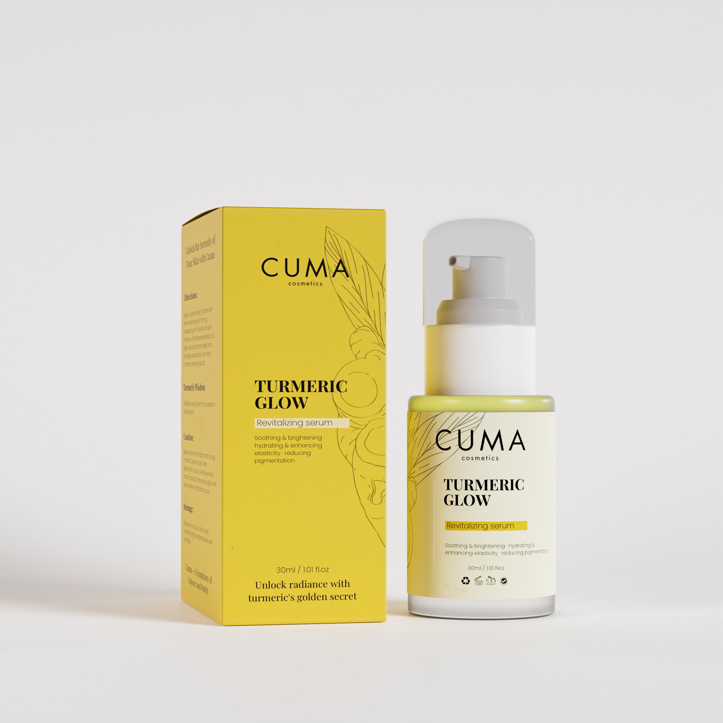VOGUE: A revelation in skincare: Cuma's Turmeric Glow Serum is the se